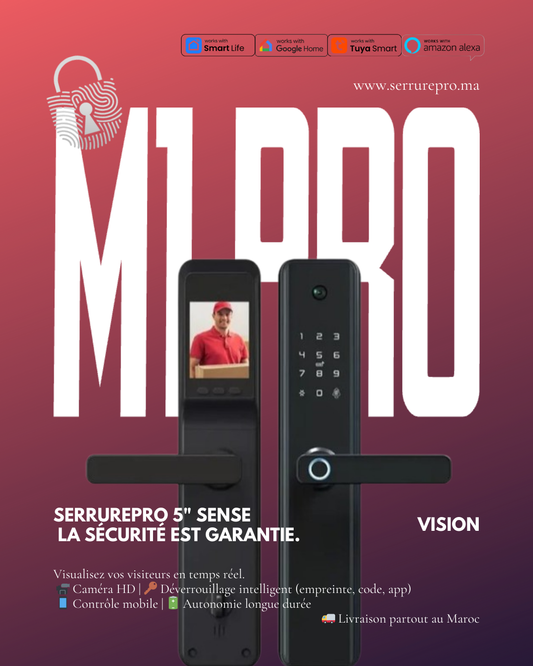 Serrure intelligente M1 pro vision
